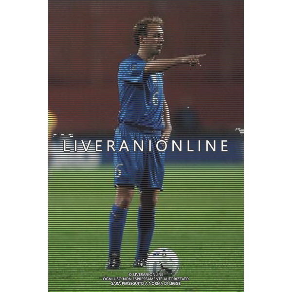 MANTOVA 12/10/04 QUALIFICAZIONI EUROPEI U21 ITALIA-BIELORUSSIA NELLA FOTO DONALDEL MARCO PH MARCO LUZZANI/AG. ALDO LIVERANI