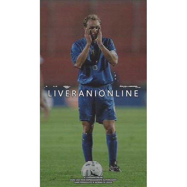 MANTOVA 12/10/04 QUALIFICAZIONI EUROPEI U21 ITALIA-BIELORUSSIA NELLA FOTO DONALDEL MARCO PH MARCO LUZZANI/AG. ALDO LIVERANI