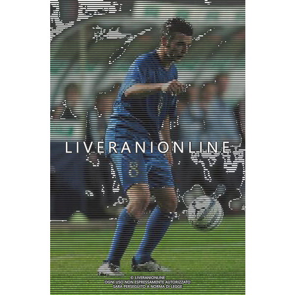 MANTOVA 12/10/04 QUALIFICAZIONI EUROPEI U21 ITALIA-BIELORUSSIA NELLA FOTO PAGANO BIAGIO PH MARCO LUZZANI/AG. ALDO LIVERANI