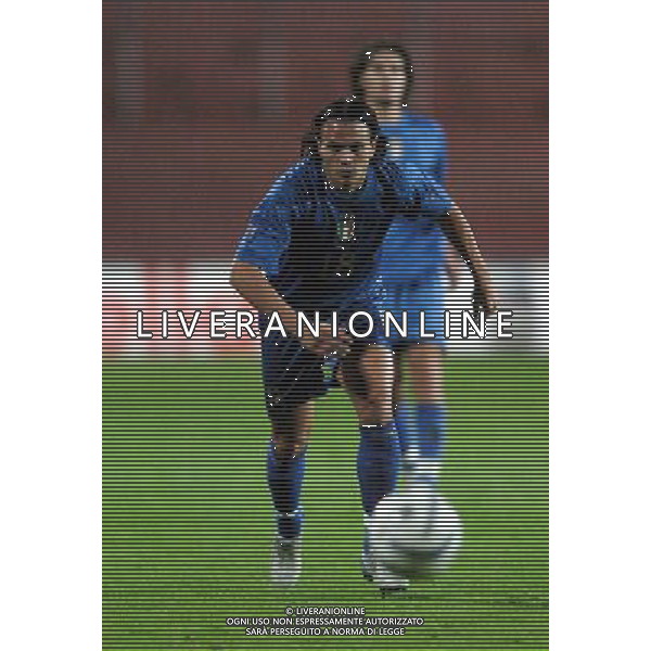 MANTOVA 12/10/04 QUALIFICAZIONI EUROPEI U21 ITALIA-BIELORUSSIA NELLA FOTO PEPE SIMONE PH MARCO LUZZANI/AG. ALDO LIVERANI