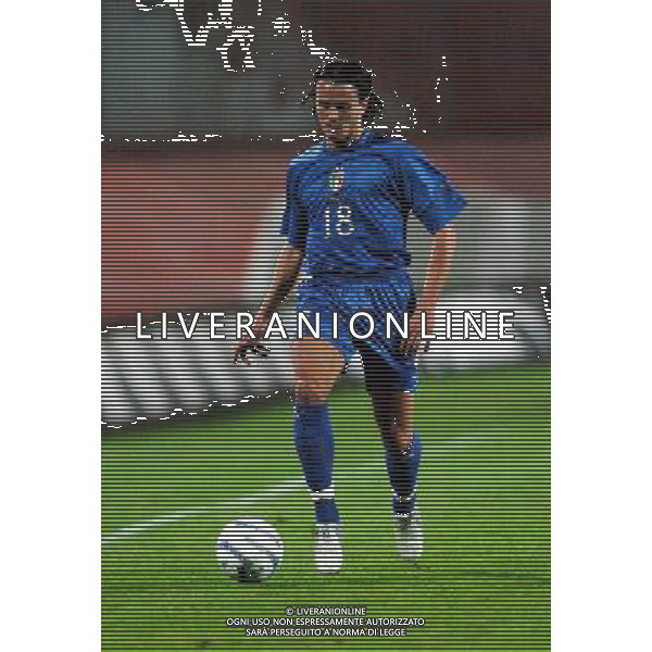 MANTOVA 12/10/04 QUALIFICAZIONI EUROPEI U21 ITALIA-BIELORUSSIA NELLA FOTO PEPE SIMONE PH MARCO LUZZANI/AG. ALDO LIVERANI