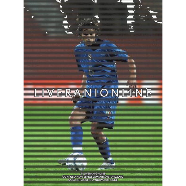 MANTOVA 12/10/04 QUALIFICAZIONI EUROPEI U21 ITALIA-BIELORUSSIA NELLA FOTO POTENZA ALESSANDRO PH MARCO LUZZANI/AG. ALDO LIVERANI