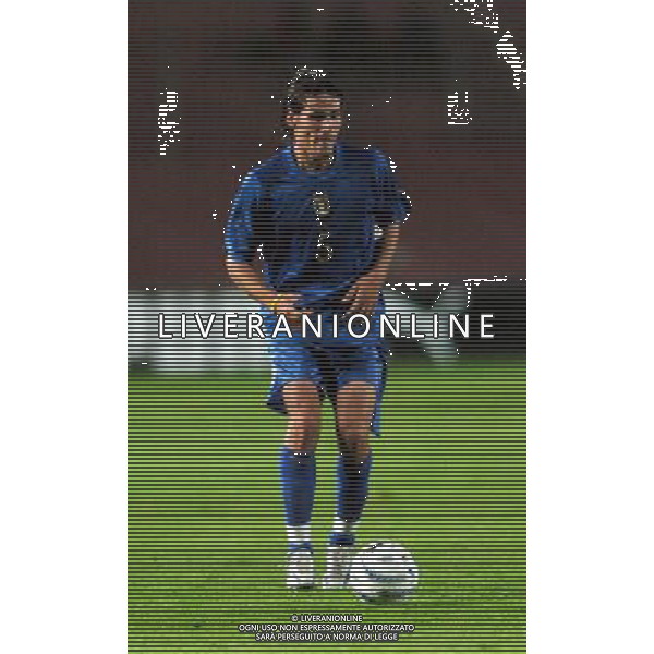 MANTOVA 12/10/04 QUALIFICAZIONI EUROPEI U21 ITALIA-BIELORUSSIA NELLA FOTO POTENZA ALESSANDRO PH MARCO LUZZANI/AG. ALDO LIVERANI