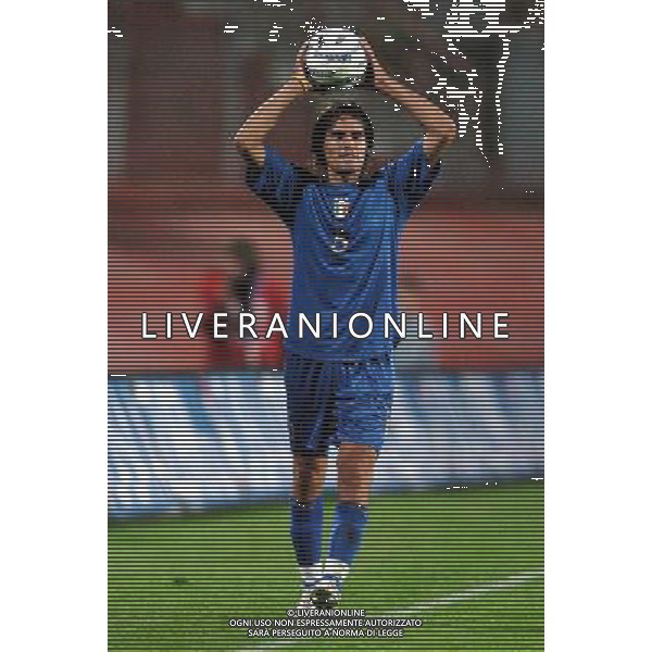 MANTOVA 12/10/04 QUALIFICAZIONI EUROPEI U21 ITALIA-BIELORUSSIA NELLA FOTO POTENZA ALESSANDRO PH MARCO LUZZANI/AG. ALDO LIVERANI