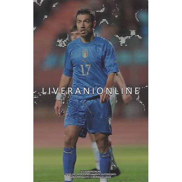 MANTOVA 12/10/04 QUALIFICAZIONI EUROPEI U21 ITALIA-BIELORUSSIA NELLA FOTO QUAGLIARELLA FABIO PH MARCO LUZZANI/AG. ALDO LIVERANI