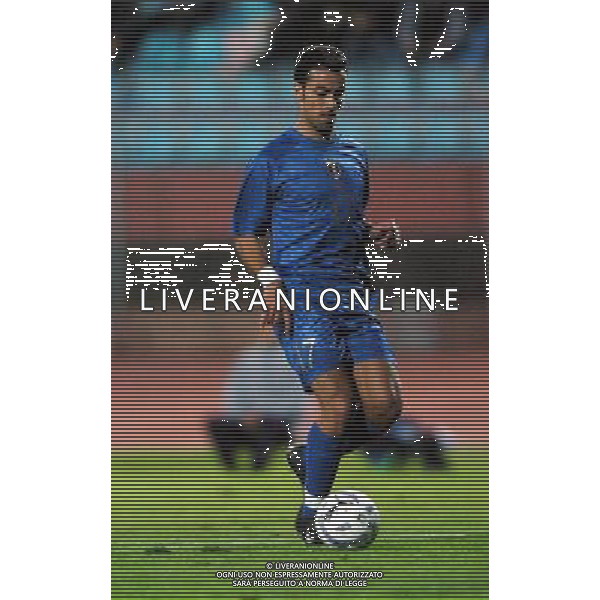 MANTOVA 12/10/04 QUALIFICAZIONI EUROPEI U21 ITALIA-BIELORUSSIA NELLA FOTO QUAGLIARELLA FABIO PH MARCO LUZZANI/AG. ALDO LIVERANI