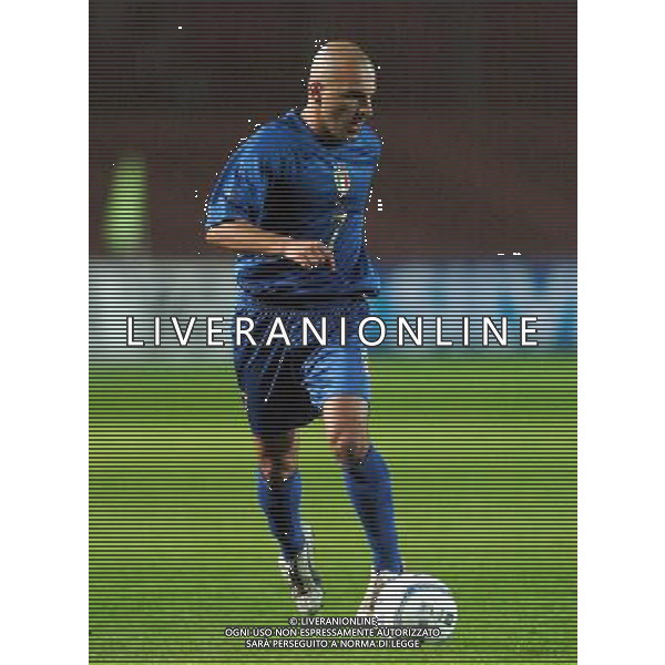 MANTOVA 12/10/04 QUALIFICAZIONI EUROPEI U21 ITALIA-BIELORUSSIA NELLA FOTO ROSINA ALESSANDRO PH MARCO LUZZANI/AG. ALDO LIVERANI