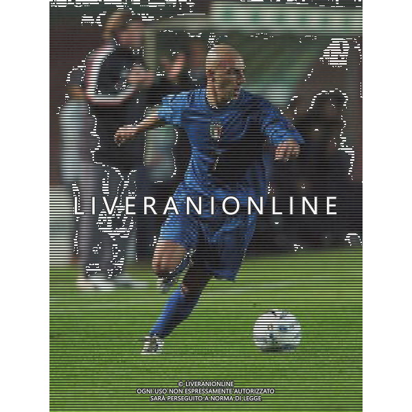MANTOVA 12/10/04 QUALIFICAZIONI EUROPEI U21 ITALIA-BIELORUSSIA NELLA FOTO ROSINA ALESSANDRO PH MARCO LUZZANI/AG. ALDO LIVERANI