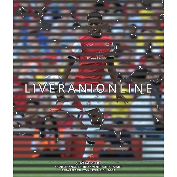 Chuba Akpom Arsenal 2013/14 Arsenal V Galatasaray (1-2) 04/08/13 Emirates Cup 2013 Photo: Robin Parker Fotosports International ag aldo liverani sas only italy