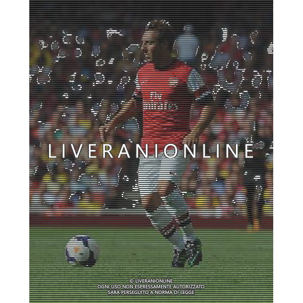Santi Cazorla Arsenal 2013/14 Arsenal V Galatasaray (1-2) 04/08/13 Emirates Cup 2013 Photo: Robin Parker Fotosports International ag aldo liverani sas only italy