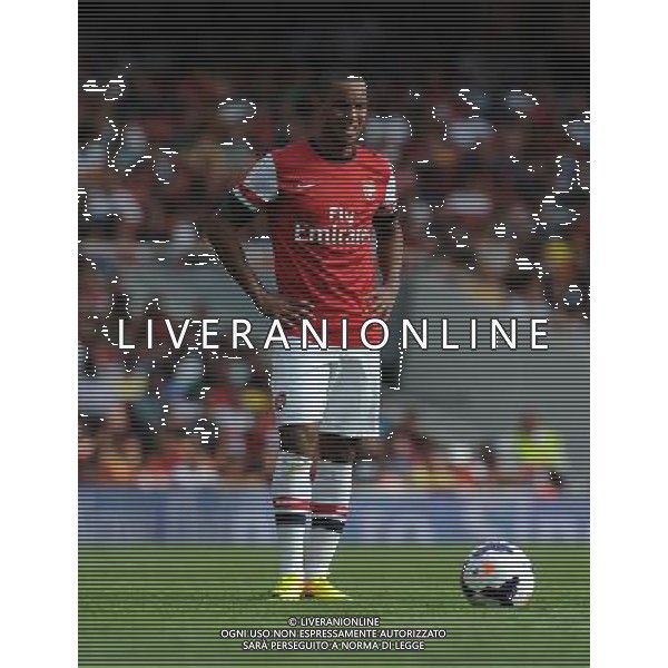 Theo Walcott Arsenal 2013/14 Arsenal V Galatasaray (1-2) 04/08/13 Emirates Cup 2013 Photo: Robin Parker Fotosports International ag aldo liverani sas only italy
