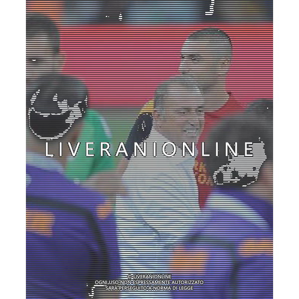 Turkish supercup match between Fenerbahce and Galatasaray at Kadir Has Stadium in Kayseri on August 11, 2013. Match Scored: Fenerbahce 0 - Galatasaray 1 Pictured: Coach Fatih Terim of Galatasaray. TURCJA SUPER PUCHAR LIGA TURECKA PILKA NOZNA SEZON 2013/2014 FOT.SESKIM PHOTO/NEWSPIX.PL TURKEY, GERMANY, AUSTRIA AND UK OUT !!! --- Newspix.pl AG ALDO LIVERANI SAS ONLY ITALY *** Local Caption *** www.newspix.pl mail us: info@newspix.pl call us: 0048 022 23 22 222 --- Polish Picture Agency by Ringier Axel Springer Poland