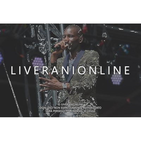 Rapper Wretch 32 (born Jermaine Scott Sinclair) Performs at The Yahoo! Wireless Festival at Queen Elizabeth Olympic Park, London, England, UK on 12th July 2013. AG ALDO LIVERANI SAS ONLY ITALY
