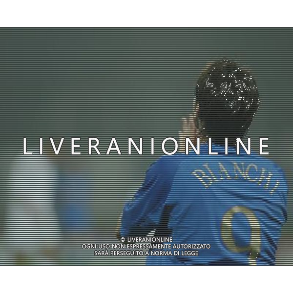 NOVA GORICA ( SLO ) 08 / 10 / 2004 SLOVENIA U21-ITALIA U21 NELLA FOTO: ROLANDO BIANCHI FOTO PAOLA GARBUIO / ALDO LIVERANI s.a.s