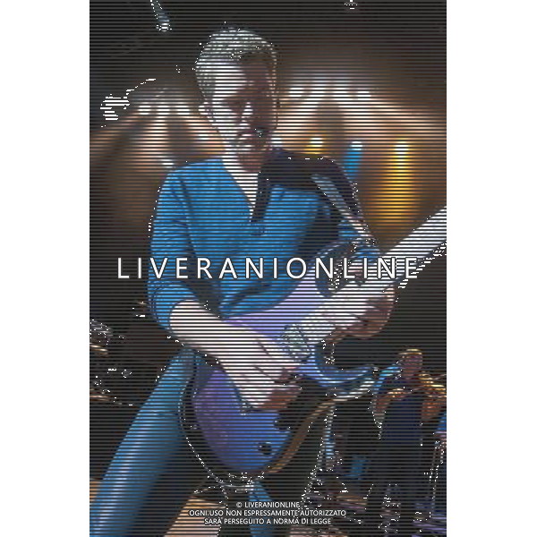 Racall Flats - Joe Don Rooney (lead guitar, vocals) performing live in concert on their Live \' Loud Tour at the O2 Shepherdâ€™s Bush Empire, London, United Kingdom Date: 10/071023 AG ALDO LIVERANI SAS ONLY ITALY