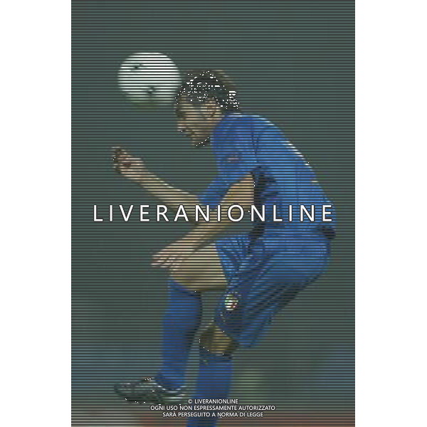 NOVA GORICA ( SLO ) 08 / 10 / 2004 SLOVENIA U21-ITALIA U21 NELLA FOTO: ROLANDO BIANCHI FOTO PAOLA GARBUIO / ALDO LIVERANI s.a.s