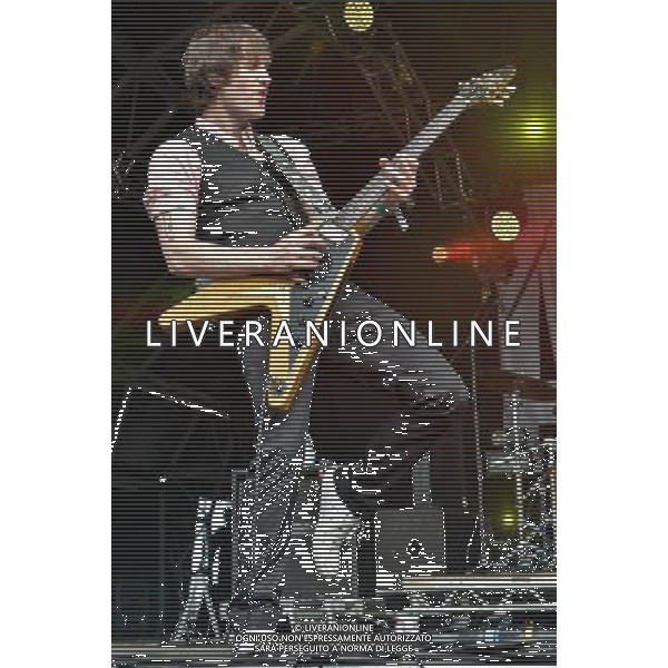  Picture Shows:Ash perform on Castle Stage, Friday at Camp Bestival, Lulworth Castle, Dorset Date 02/08/2013 /AGENZIA ALDO LIVERANI SAS/ITALY ONLY - EDITORIAL USE ONLY