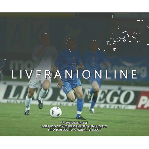 NOVA GORICA ( SLO ) 08 / 10 / 2004 SLOVENIA U21-ITALIA U21 NELLA FOTO: GIAMPAOLO PAZZINI FOTO PAOLA GARBUIO / ALDO LIVERANI s.a.s