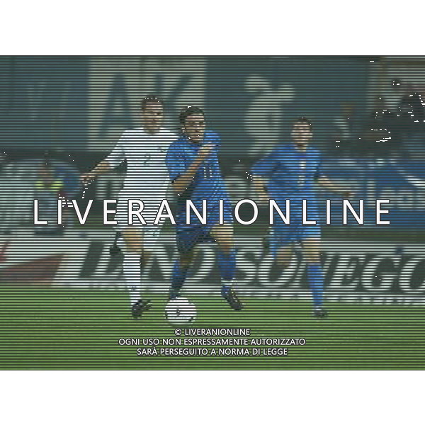 NOVA GORICA ( SLO ) 08 / 10 / 2004 SLOVENIA U21-ITALIA U21 NELLA FOTO: GIAMPAOLO PAZZINI FOTO PAOLA GARBUIO / ALDO LIVERANI s.a.s