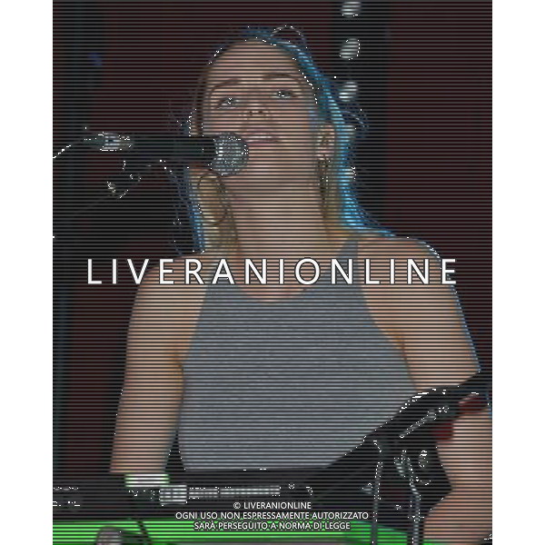  Picture Shows:London Grammar perform on Big Top, Friday at Camp Bestival, Lulworth Castle, Dorset Date 02/08/2013 /AGENZIA ALDO LIVERANI SAS/ITALY ONLY - EDITORIAL USE ONLY