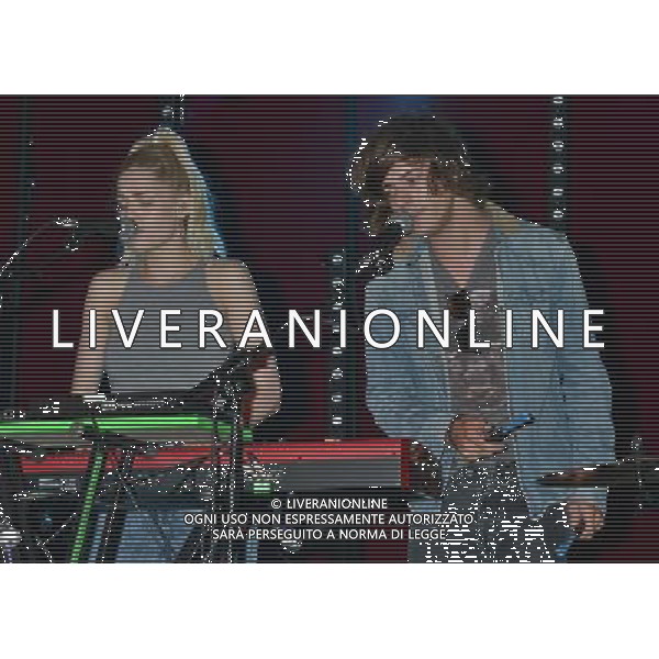  Picture Shows:London Grammar perform on Big Top, Friday at Camp Bestival, Lulworth Castle, Dorset Date 02/08/2013 /AGENZIA ALDO LIVERANI SAS/ITALY ONLY - EDITORIAL USE ONLY
