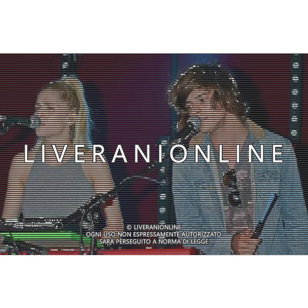  Picture Shows:London Grammar perform on Big Top, Friday at Camp Bestival, Lulworth Castle, Dorset Date 02/08/2013 /AGENZIA ALDO LIVERANI SAS/ITALY ONLY - EDITORIAL USE ONLY