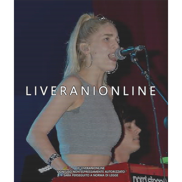  Picture Shows:London Grammar perform on Big Top, Friday at Camp Bestival, Lulworth Castle, Dorset Date 02/08/2013 /AGENZIA ALDO LIVERANI SAS/ITALY ONLY - EDITORIAL USE ONLY