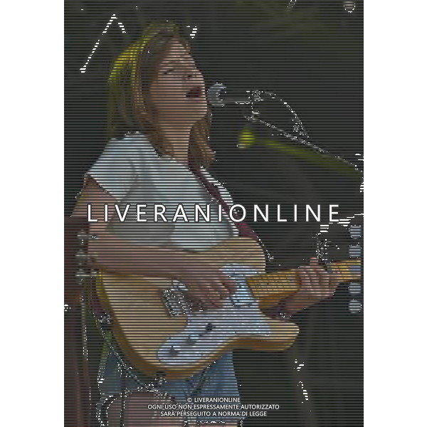  Grabielle Aplin performs on the Castle Stage, Saturday at Camp Bestival, Lulworth Castle, Dorset Date 03/08/2013 /AGENZIA ALDO LIVERANI SAS/ITALY ONLY - EDITORIAL USE ONLY
