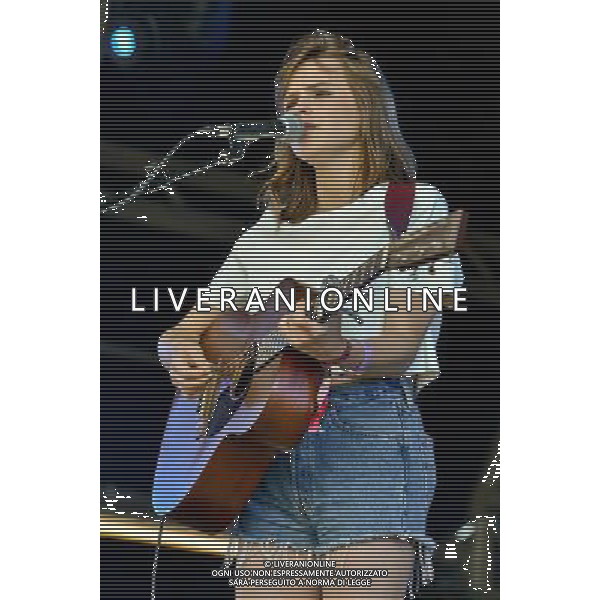  Grabielle Aplin performs on the Castle Stage, Saturday at Camp Bestival, Lulworth Castle, Dorset Date 03/08/2013 /AGENZIA ALDO LIVERANI SAS/ITALY ONLY - EDITORIAL USE ONLY