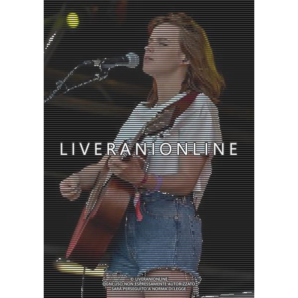  Grabielle Aplin performs on the Castle Stage, Saturday at Camp Bestival, Lulworth Castle, Dorset Date 03/08/2013 /AGENZIA ALDO LIVERANI SAS/ITALY ONLY - EDITORIAL USE ONLY