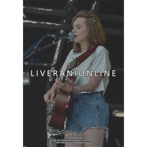 Grabielle Aplin performs on the Castle Stage, Saturday at Camp Bestival, Lulworth Castle, Dorset Date 03/08/2013 /AGENZIA ALDO LIVERANI SAS/ITALY ONLY - EDITORIAL USE ONLY