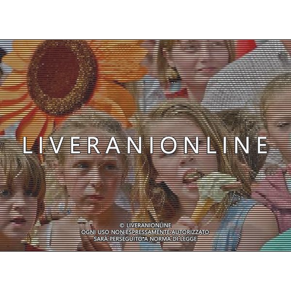  Children enjoy watching Horrible History on the Castle Stage, Saturday at Camp Bestival, Lulworth Castle, Dorset Date 03/08/2013 /AGENZIA ALDO LIVERANI SAS/ITALY ONLY - EDITORIAL USE ONLY
