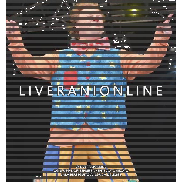  Mr Tumble, star of CBBC performs on the Castle Stage, Saturday at Camp Bestival, Lulworth Castle, Dorset Date 03/08/2013 /AGENZIA ALDO LIVERANI SAS/ITALY ONLY - EDITORIAL USE ONLY