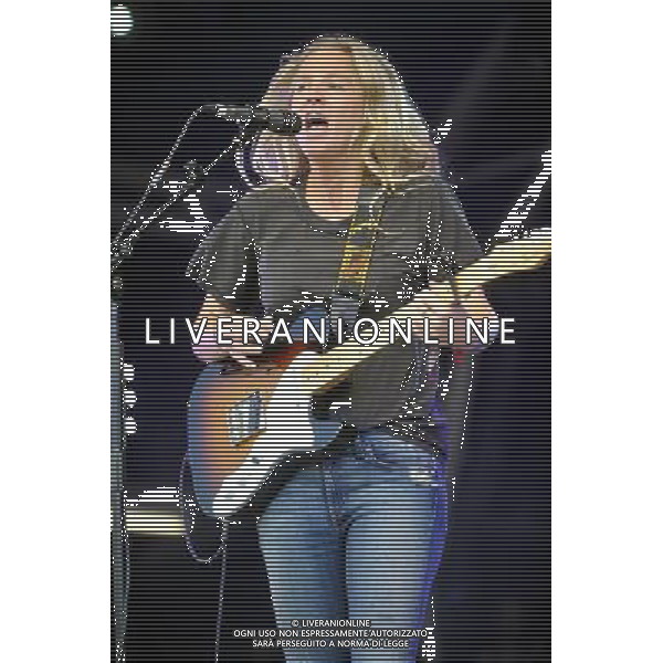 Lissie Live on stage at Camp Bestival,Lulworth Castle, in East Lulworth, Dorset, England 3rd aug 2013, /AGENZIA ALDO LIVERANI SAS/ITALY ONLY - EDITORIAL USE ONLY
