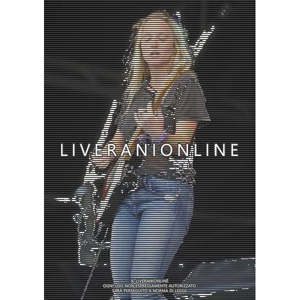 Lissie Live on stage at Camp Bestival,Lulworth Castle, in East Lulworth, Dorset, England 3rd aug 2013, /AGENZIA ALDO LIVERANI SAS/ITALY ONLY - EDITORIAL USE ONLY