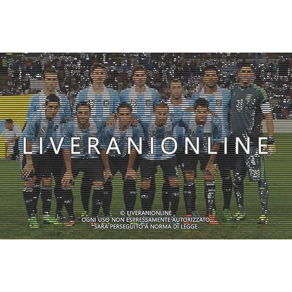 Amichevole FIFA Roma - 14.08.2013 Italia-Argentina Nella Foto:argentina squadra formazione andujar,campagnaro,fernandez,garay,basanta,di maria,mascherano,biglia,lamela,higuain,palacio /Ph.Vitez-Ag. Aldo Liverani