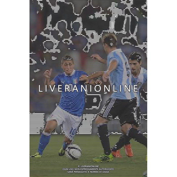 Roma - 14/08/2013 - Stadio Olimpico - Gara Amichevole - Italia vs Argentina - nella foto: verratti /Ph. Fabrizio Corradetti - Ag. Aldo Liverani sas