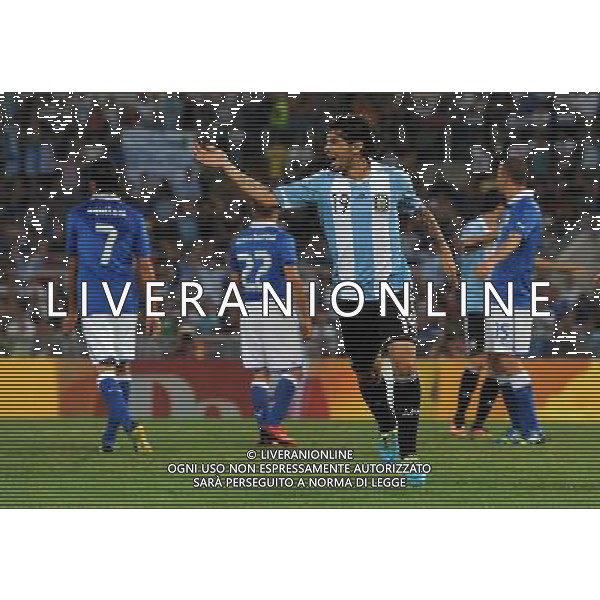 Amichevole FIFA Roma - 14.08.2013 Italia-Argentina Nella Foto:banega esulta /Ph.Vitez-Ag. Aldo Liverani