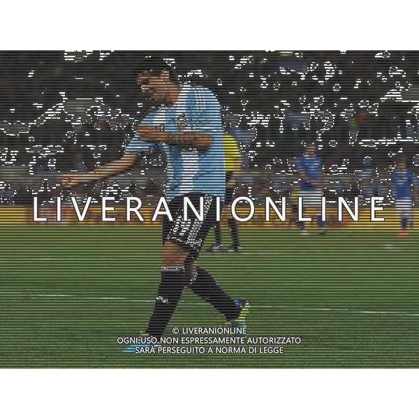 Amichevole FIFA Roma - 14.08.2013 Italia-Argentina Nella Foto:banega esulta /Ph.Vitez-Ag. Aldo Liverani