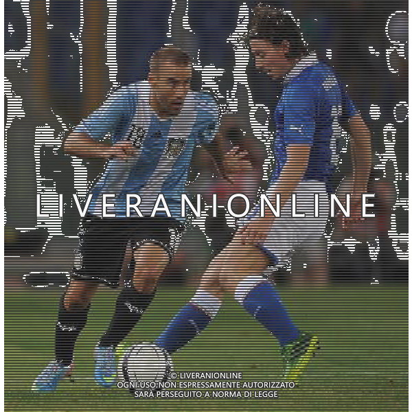 Amichevole FIFA Roma - 14.08.2013 Italia-Argentina Nella Foto:palacio montolivo /Ph.Vitez-Ag. Aldo Liverani