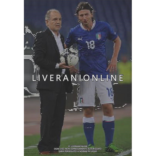 Amichevole FIFA Roma - 14.08.2013 Italia-Argentina Nella Foto:sabella montolivo /Ph.Vitez-Ag. Aldo Liverani