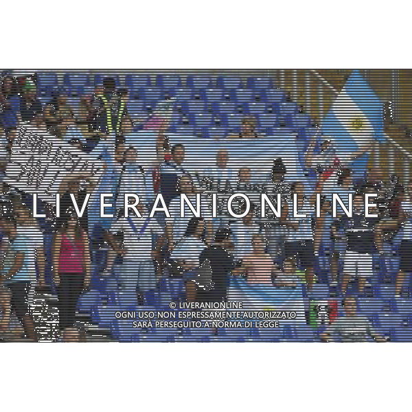 Roma - 14/08/2013 - Stadio Olimpico - Gara Amichevole - Italia vs Argentina - nella foto: Tifosi dell\'Argentina /Ph. Fabrizio Corradetti - Ag. Aldo Liverani sas