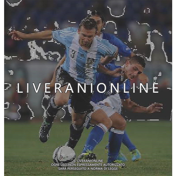 Amichevole FIFA Roma - 14.08.2013 Italia-Argentina Nella Foto:campagnaro verratti /Ph.Vitez-Ag. Aldo Liverani