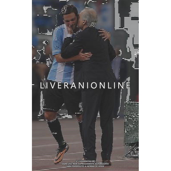 Amichevole FIFA Roma - 14.08.2013 Italia-Argentina Nella Foto:higuain sabella /Ph.Vitez-Ag. Aldo Liverani