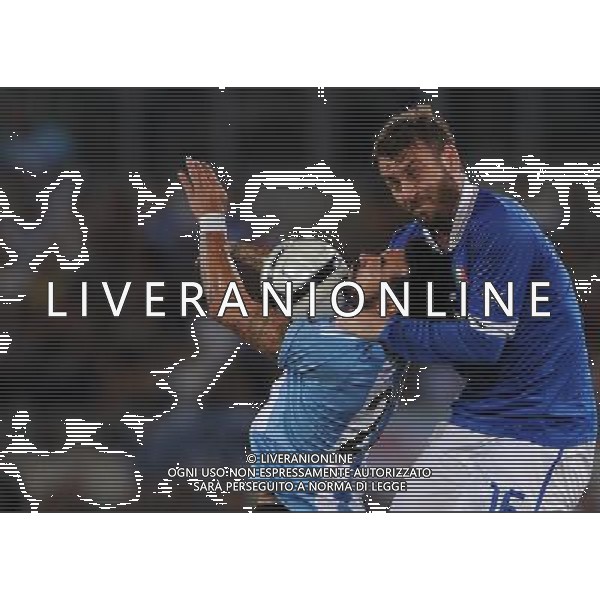 Amichevole FIFA Roma - 14.08.2013 Italia-Argentina Nella Foto:de rossi lavezzi /Ph.Vitez-Ag. Aldo Liverani