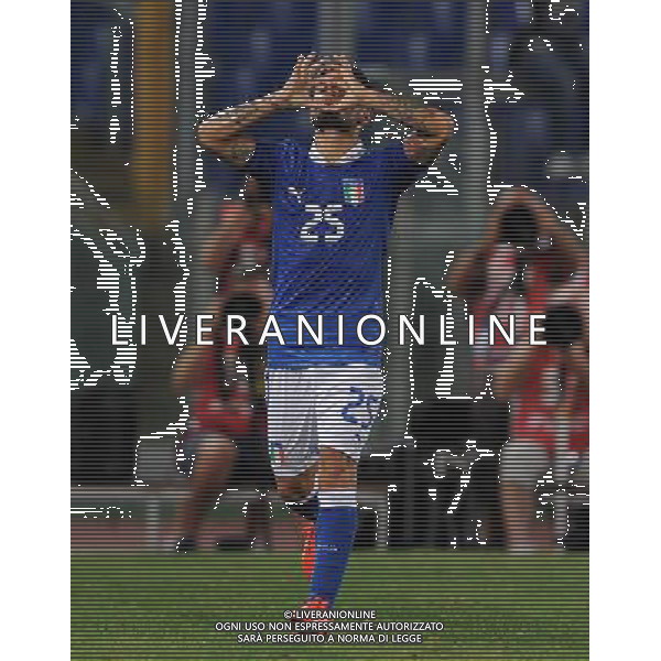 Amichevole FIFA Roma - 14.08.2013 Italia-Argentina Nella Foto:insigne esulta /Ph.Vitez-Ag. Aldo Liverani