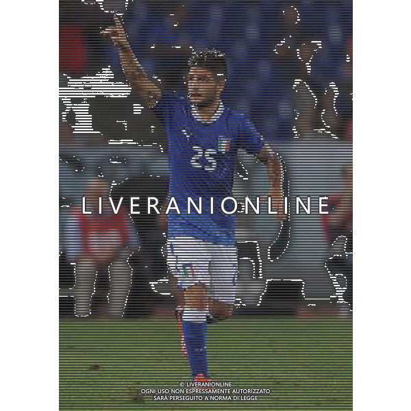 Amichevole FIFA Roma - 14.08.2013 Italia-Argentina Nella Foto:insigne esulta /Ph.Vitez-Ag. Aldo Liverani