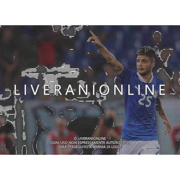 Amichevole FIFA Roma - 14.08.2013 Italia-Argentina Nella Foto:insigne esulta /Ph.Vitez-Ag. Aldo Liverani