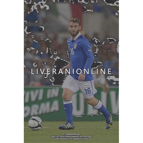 Roma - 14/08/2013 - Stadio Olimpico - Gara Amichevole - Italia vs Argentina - nella foto: Daniele De Rossi /Ph. Fabrizio Corradetti - Ag. Aldo Liverani sas