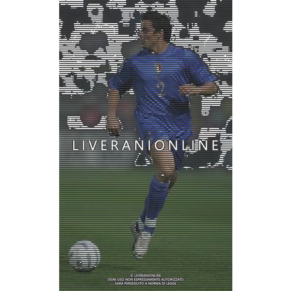 Parma 13 ottobre 2004 Italia-Bielorussia qualificazioni mondiali 2006 nella foto: Oddo Massimo foto Aldo liverani